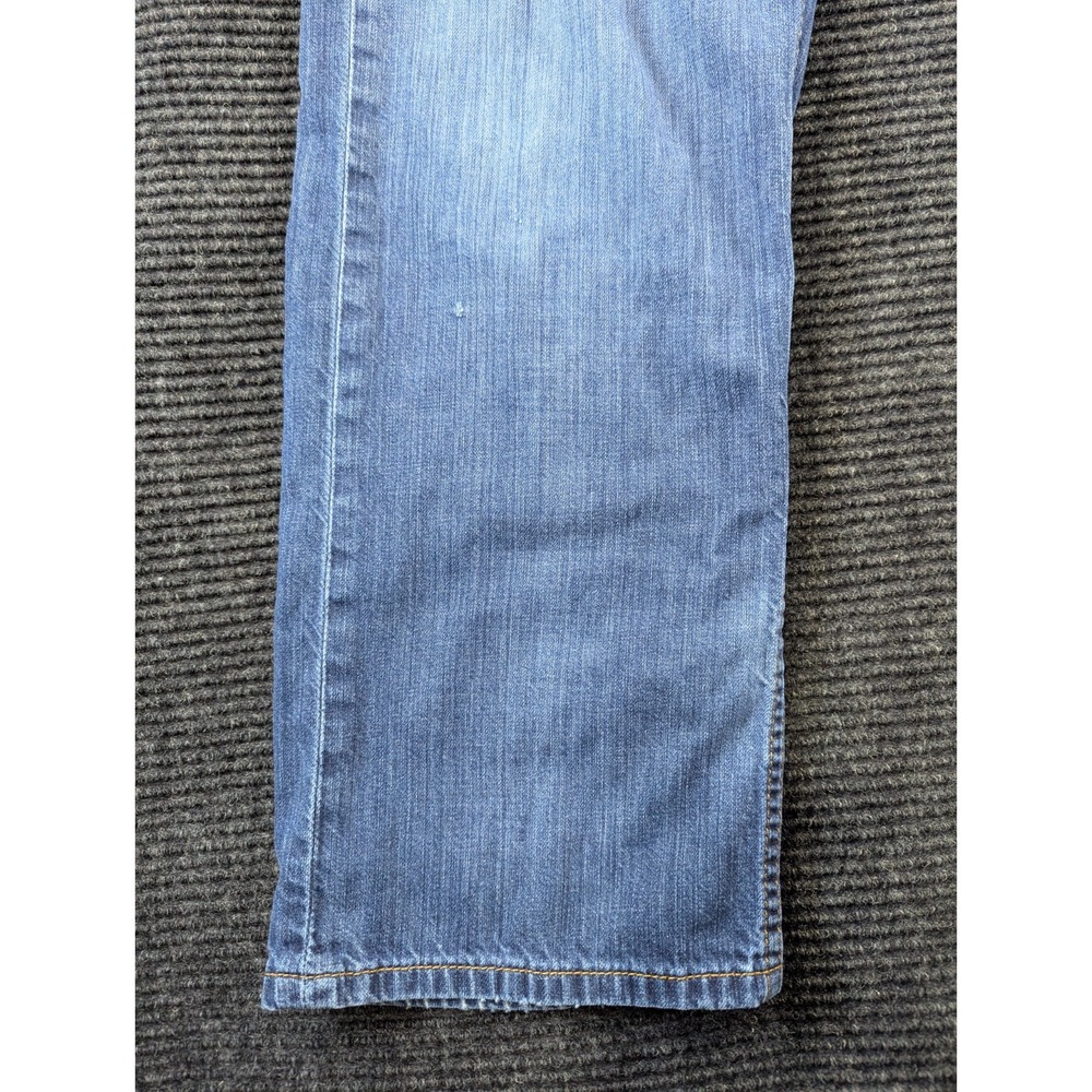 Levi's 505 Jeans Mens 40x30 Blue Denim Cotton Stretch High Rise Straight Leg - Picture 4 of 15